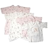 [タキヒヨー] Pastel ディズニー ミッキー＆ミニー & プー 新生児肌着 4枚組 コンビ肌着 短肌着 ベビー服 ミニー'25