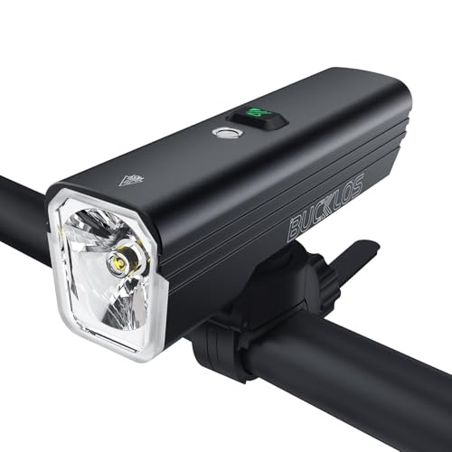 Phare de vélo ultra lumineux BUCKLOS avec LED étanche IPX5 pour cyclisme