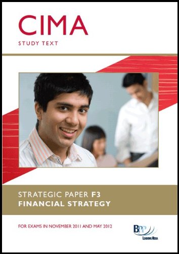 CIMA F3 Financial Strategy: Study Text