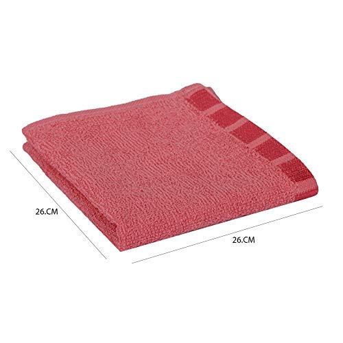 Juego de toallas de baño de algodón absorbente con piezas para mano y cara surtidas 4