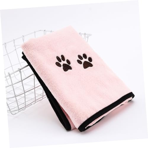 Serviette de bain pour chien en microfibre lot de 2 - 4