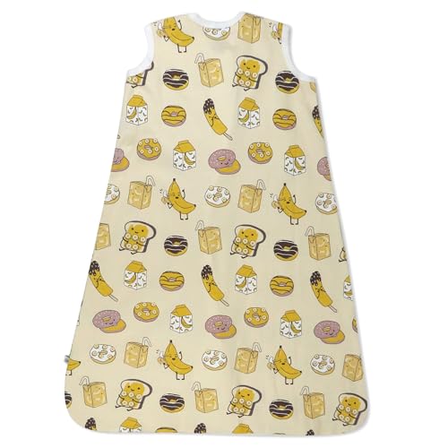 Image of HonestBaby Wearable Blankets Sleeping Bags Swaddle Transition 100% Organic Cotton for Infant Baby Boys, Girls, Unisex