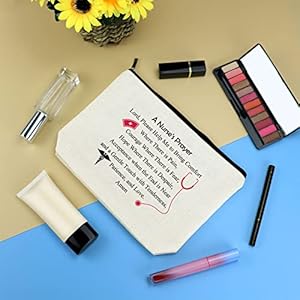 Nurse Prayer Gifts Nurses Makeup Bag Nurse Student Graduation Gift Religious Gifts for Women Cosmetic Bag Inspirational Gifts for Nurse RN Christmas Birthday Nurse Week Gift Travel Toiletry Pouch Nurse Prayer Gifts Nurses Makeup Bag Nurse Student Graduation Gift Religious Gifts for Women Cosmetic Bag Inspirational Gifts for Nurse RN Christmas Birthday Nurse Week Gift Travel Toiletry Pouch