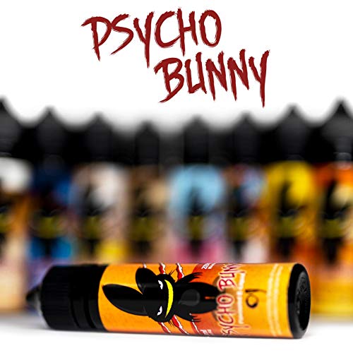Psycho Bunny - Custard Appeel | 50ML | Ohne Nikotin: 0 mg | 80VG / 20PG | E-Liquid für elektronische Zigaretten Vaper… – Bild 5