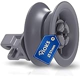 🔵𝐃𝐄𝐓𝐀𝐈𝐋𝐒: VIOKS Spülmaschine Rollen haben den Durchmesser von 31 Millimeter und die Höhe von 14 Millimeter. Lieferumfang: hier erhalten Sie 1 Korbrolle für Geschirrkorb Oben
