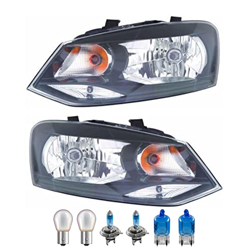 EISENFELS Set 106567192 erstellt mit Scheinwerfer links und rechts + COOL BLUE INTENSE H4 Leuchtmittel passend für 6R 6C 6R_