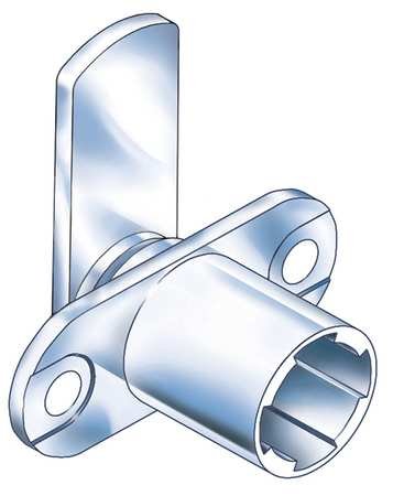 Disc Tumbler Cam Lock Kit, 90 Degree