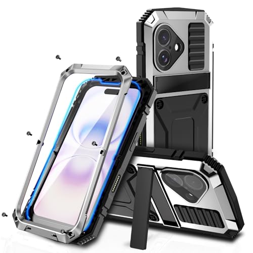 Coque iPhone 17 Air rigide couleur argent pour un quotidien actif