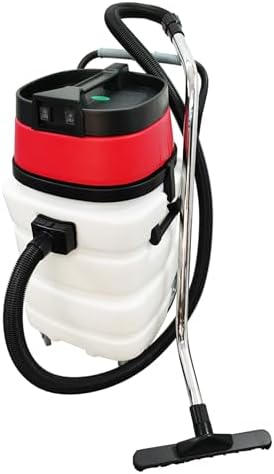 INTBUYING Wet Dry Vacuum Cleaner 90L Industrial Vacuum Cleaner Commercial Water Vacuum Cleaning Machine 250Kpa Powerful Suction Vacuum Cleaning Machine with 2 Motors 2000W 110V