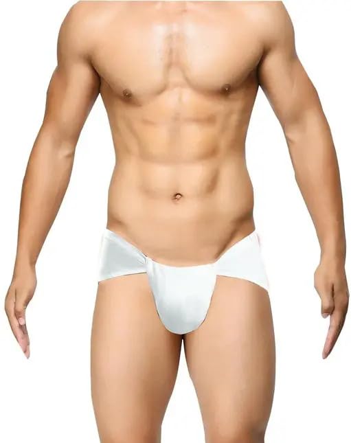 BODYFUEL NUTRI HUB Men's Cotton Langot Supporter Free Size langot Gym,Yoga, Work Out, Running Langot/Langoti/Supporter/Underwear Double Layer (Pack of 1) (White)-picture-47