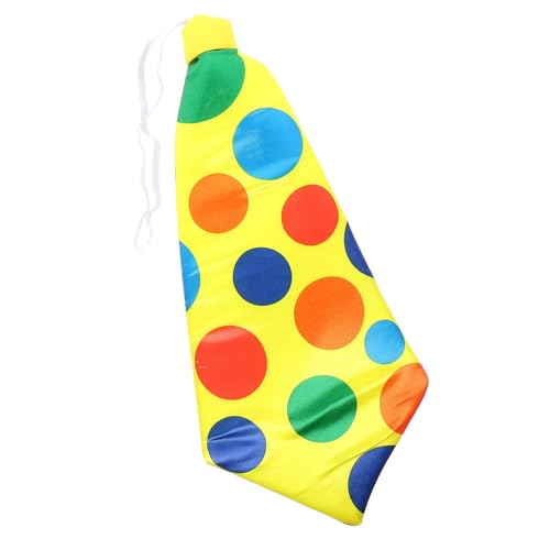Cravate de clown satin cosplay adulte accessoire costume fetes spectacles