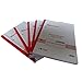 Manifold Livraisons Pré Perforé Dupli A5 Lot de 5 Taille: 210 x 148 mm/21 x 14,8 cm Foliotage 50 feuillets Dupli autocopiants EZ Office