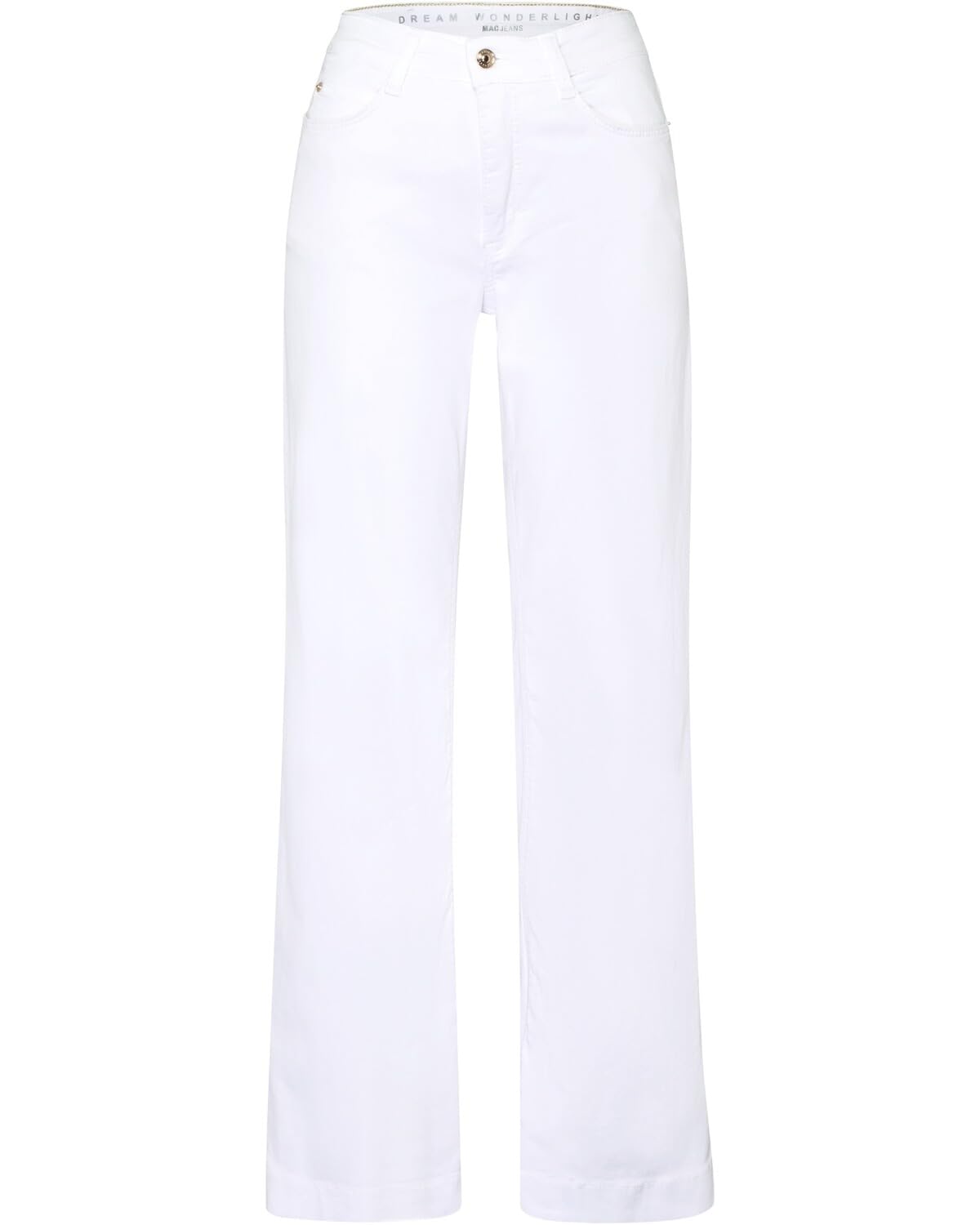 MAC Dream Wide | Elastische Light-Denim-Qualität. Gerades, weites Bein. Normale Leibhöhe. 5-Pocket-Style. Shaping-Effekt.