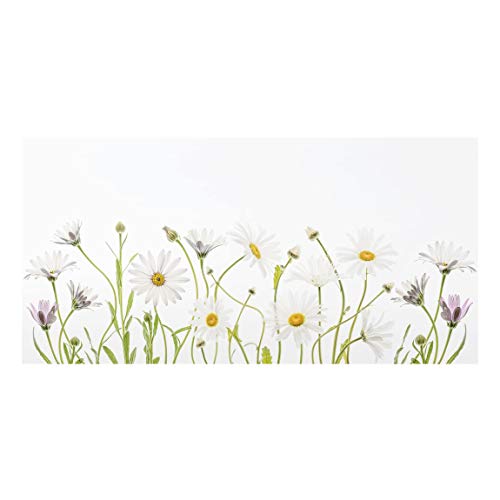 Fond de hotte avec support 4mm crédence cuisine verre blanc 1685 - 3