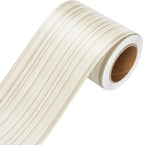 Cenefa para paredes beige de 6 metros YENHOME para cambiar el estilo visual del dormitorio 2