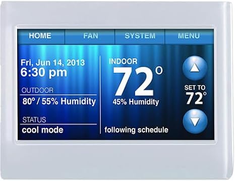 9000 Series - OEM Upgraded Replacement for Honeywell Wi-Fi 7-Day Programmable Touch Screen Smart Thermostat