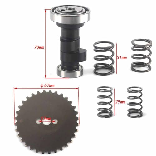 Árbol de levas Z40 para motor YX140cc 1P56FMJ de pit bike 2