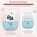 Sticker Printer - Bluetooth Inkless Thermal Printer & Sticker Maker, Wireless Portable Print Pod for iPhone/Android, DIY Labels, Notes, Kids Crafts, Journals - Includes 13 Rolls Paper-Blue