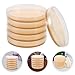 Hemobllo 6pcs Ready-to-use Nutrient Agar Petri Dishes 90mm Round Culture Plates for Laboratory Cell and Experiments, Science Project Specimen and Industrial Laboratory Equipment
