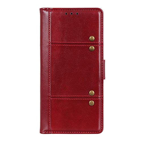UKDANDANWEI Capa Edge, elegante capa flip de couro PU com compartimentos para cartão, fecho magnétic
