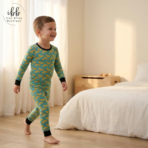 Image of ITSY BITSY BOUTIQUE Viscose Bamboo Baby Pajamas - Boys and Girls Footie Sleeper Convertible 2-Way Zipper Sleeper