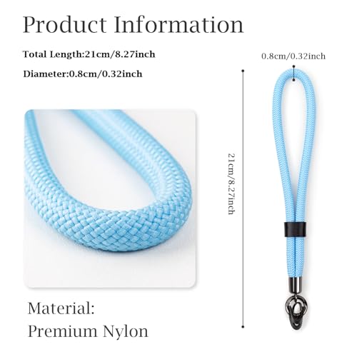 VOVMOEYA Camera Wrist Strap Rope,Camera Hand Strap Compatible with Fujifilm XT5 XH2S Nikon Z30 Z50 Canon EOS R6 R10 R50 Sony A6700 A6400 A6000 A7C II A7IV DSLR Camera - Image 2