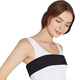 [MKY factory] メディフィット ～MediFit～ 胸 揺れない スポーツブラ バストバンド ブラバンド バンド式スポブラ バストサポート ランジェリーストラップ (ブラック, M)