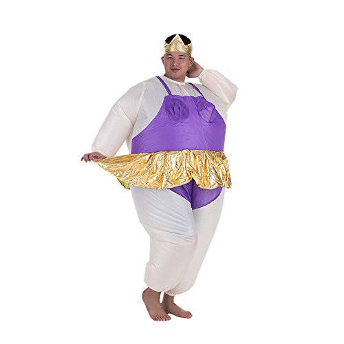 Anself Funny Inflatable Costume Blow Up Inflatable Suit