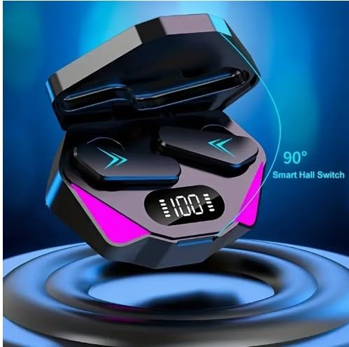 2025 Year New Wireless Earphones with LED Display - Touch in-Ear TWS Headset for iOS/Android, Sports Music Gaming Headset, Rechargeable Lithium Battery, USB Type-C Charging 2