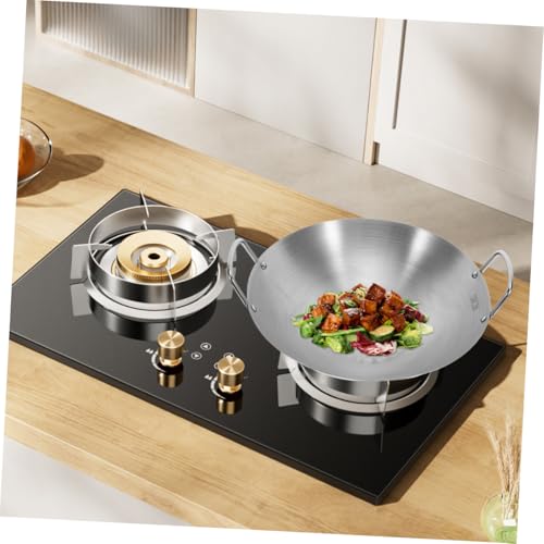 Wok Garneck de acero inoxidable con fondo plano y antiadherente miniatura 6