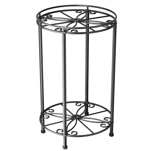 2-Tier-Plant-Stand-Display-2-Potted-Plants-Metal-Flower-Pot-Holder-Indoor-and-Outdoor-Flower-Rack-for-Home-Courtyard-and-Gardens