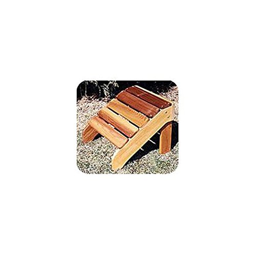Woodcraft Project Paper Plan To Build Classic Adirondack Footrest - Material Not Included