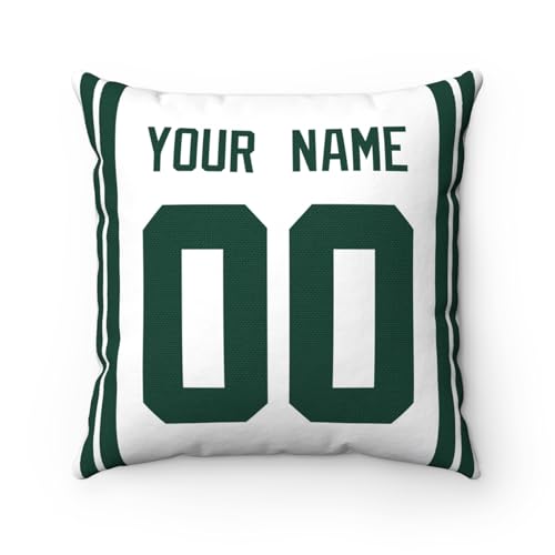 Image of ANTKING Throw Pillow 2 Pack Custom Any Name and Number Personalized Gift for Men Women Boys