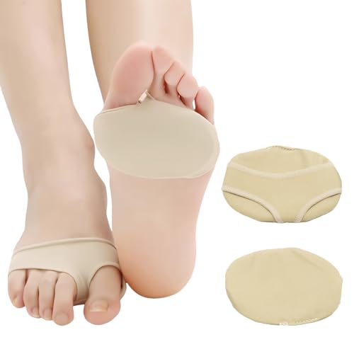 SSKHE Almohadillas Metatarsianas Cómoda y Suave, Almohadilla Plantar para Los Pies Delanteros, para Prevenir el Dolor en Los Pies y Proteger Los，Cojines de pie para mujeres y hombres
