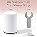 Kitsch Filtered Shower Head Replacement Cartridge- Shower Head, Water Filter Softener For Hair Nails and Skin Vitamins, Removes Metal & Harmful Substance, Easy Installation Universal Compatible 1 Pack