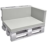 Beautissu Eco Pure Cojín Lateral para palés Acolchados Tap