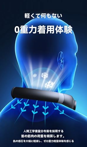 YAKINO 首掛け扇風機 ネッククーラー の商品画像 1