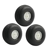 Poids net: consommer 35g New Lon0167 Pneu en En vedette nylon 63.5mmx24mm efficacité fiable de roue de rayon de l\'unité centrale de pièces de rechange d\'avion de 3pcs rc(id:95a 36 86 075)