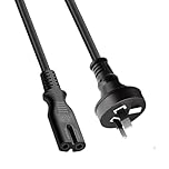 Figure 8 Power Cord 3m,Figure 8 Power Supply Cord,2 Pin Core Figure 8 IEC-C7 AC Power Cable Lead AU Plug for PC Monitor,DVD,Printer,Samsung Philips LG Sony TV,PS5,PS4,PS3,Xbox Consoles,Camera,HP Envy