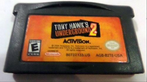 Tony Hawk's Underground 2 GBA version US jeu de skate retro complet pour Game Boy Advance