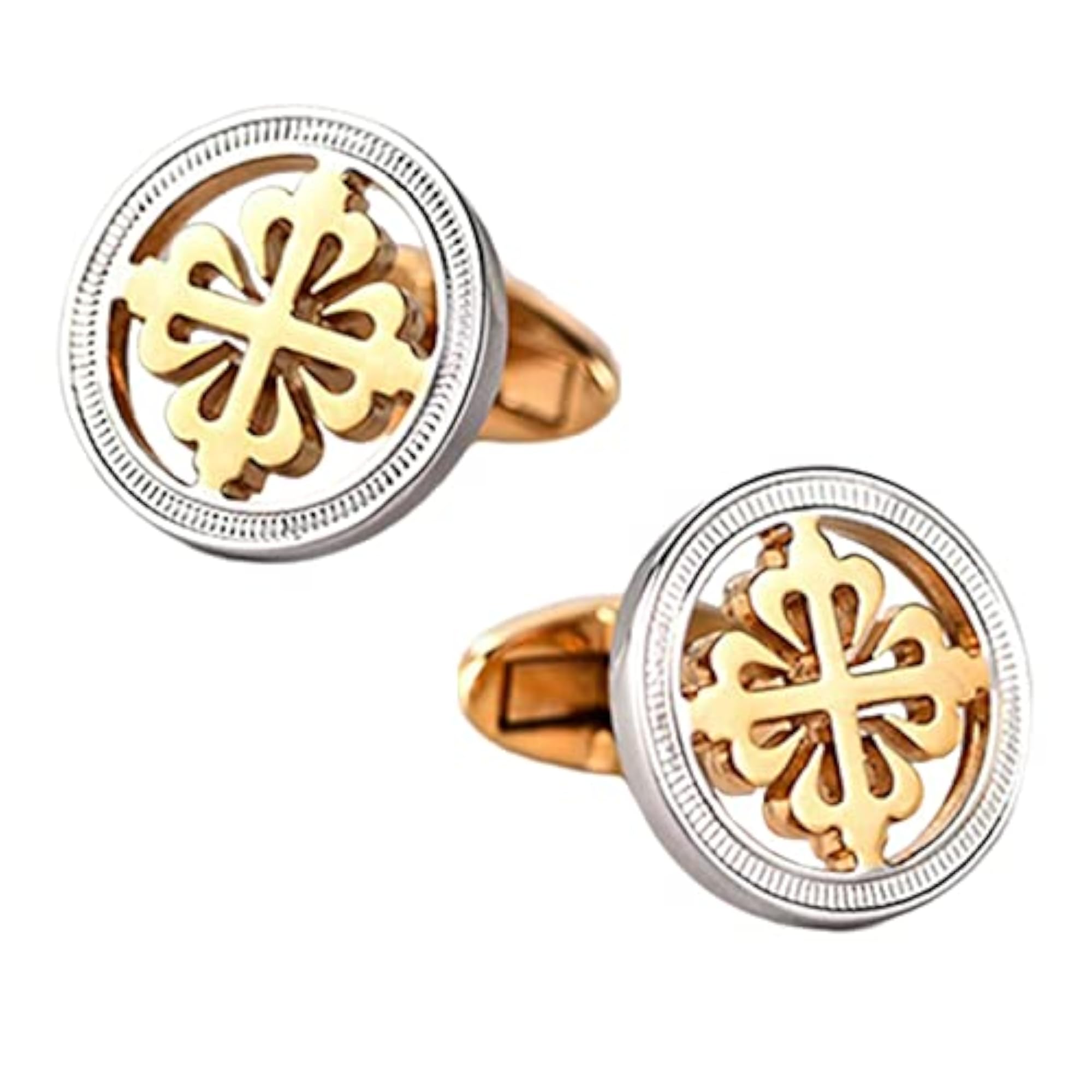 Luxury Dress Shirt Cuff Links Unisex Cufflinks