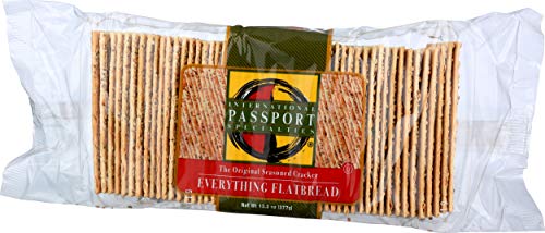 Passport Foods, Everything Flatbreads, 13.3 Ounce #TOP3