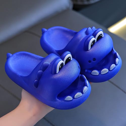 Toddler Baby Cute Dinosaur Slippers Boys Girls Open Toe Non-Slip Plain Sandals Swim Beach Pool Casual Shower Slipper2