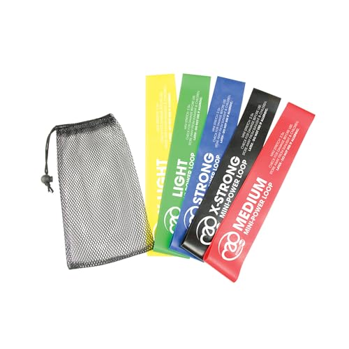 Bandes de résistance Power Fitness Mad à tensions multiples pour renforcer tout le corps
