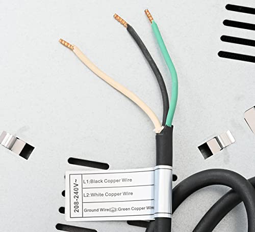 K&H 2 Burner Dual 12 Inch Built-In Electric Stove Top Radiant Ceramic Cooktop Knob Control 240V 3000W Kcn-3002K #TOP4