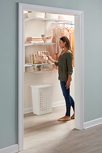 Rubbermaid Configurations Sliding Basket for Closet Drawer Organization, White, Sturdy Slide Out Basket for Home/Laundry/Bathroom/Mudroom/Pantry/Linen Closet thumbnail 7