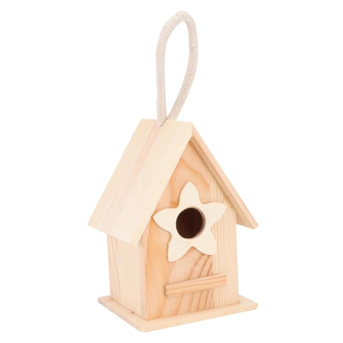 Amazon.co.jp: 木の鳥の巣 鳥小屋の外 小鳥の家 小さな家キット すずめ