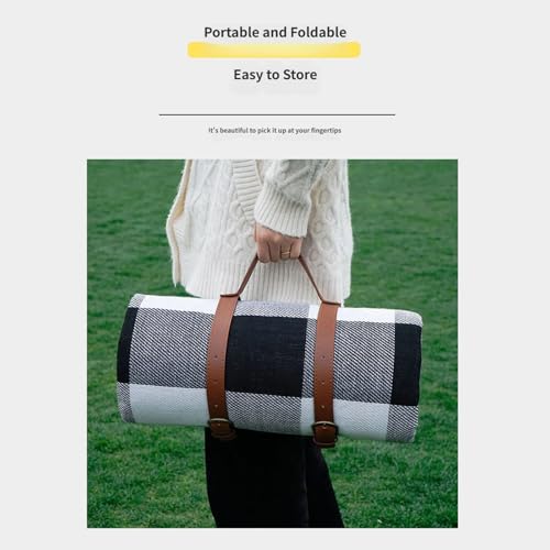 Couverture de pique-nique imperméable 5 personnes grand format pour camping - 5