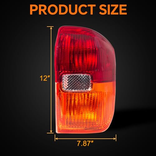 Passenger Side Tail Light Housing Compatible with 2001-2003 Toyota RAV4 by ustintec - Used condition - Image 2