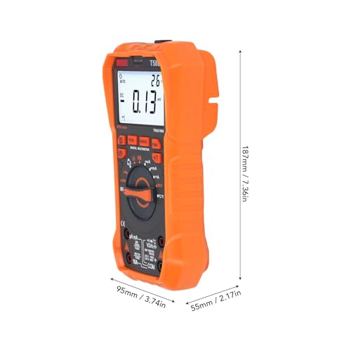 Multimètre numérique compteur de courant de tension multifonctionnel 9999 points éclairé - 6